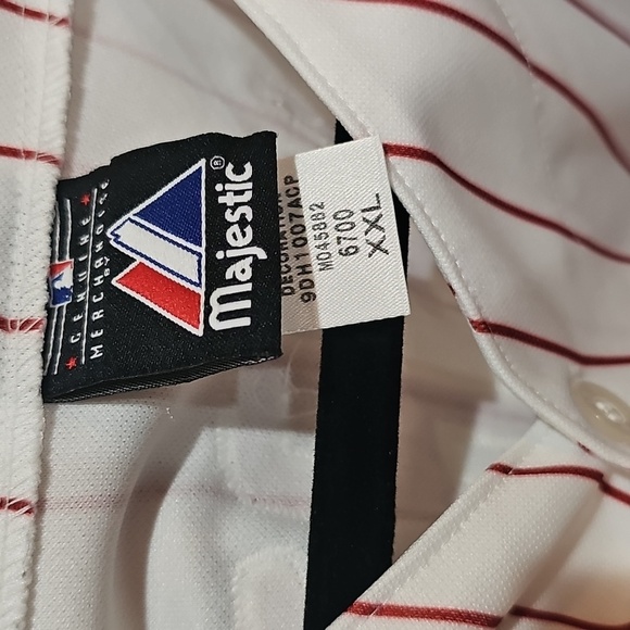 2009 World Series Phillies Jersey Werth Size XXL - Picture 4 of 5